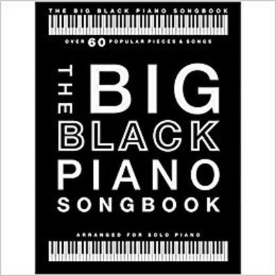 Cover for Hal Leonard Publishing Corporation · The Big Black Piano Songbook: Arranged for Piano Solo (Buch) (2017)