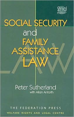 Cover for Peter Sutherland · Social Security and Family Assistance Law (Paperback Book) [2 New edition] (2005)