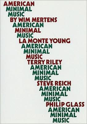 Cover for Wim Mertens · American Minimal Music (Pocketbok) [New edition] (2006)