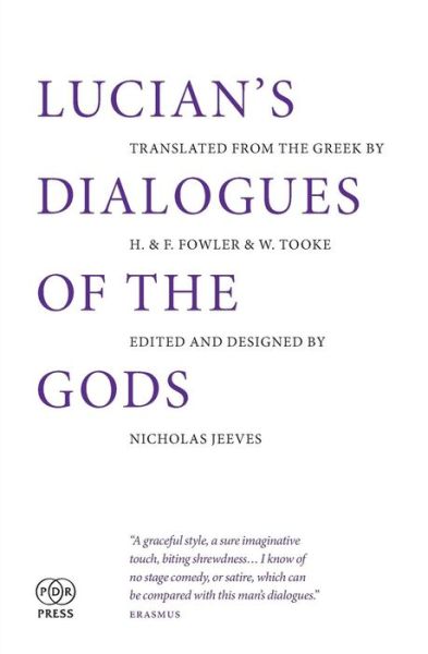 Cover for Lucian · Lucian's Dialogues of the Gods (Pocketbok) (2016)