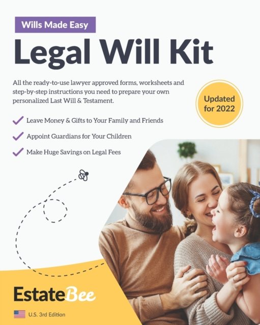 Cover for Estatebee · Legal Will Kit (Paperback Book) (2021)