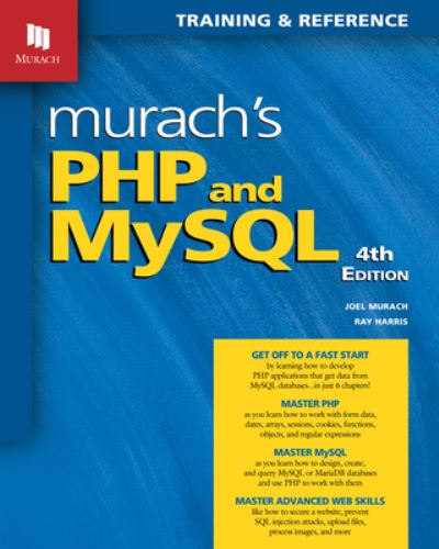 Cover for Joel Murach · Murach's PHP and MySQL (4th Edition) (Paperback Bog) [4 New edition] (2022)