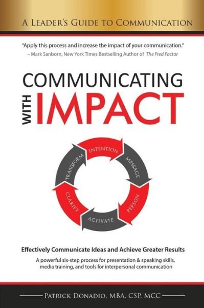 Cover for Patrick Donadio · Communicating with Impact (Paperback Book) (2017)