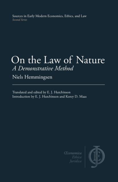 Cover for Niels Hemmingsen · On the Law of Nature (Paperback Book) (2018)