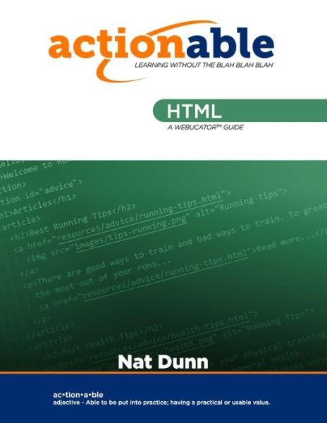 Cover for Nat Dunn · Html (Paperback Book) (2020)