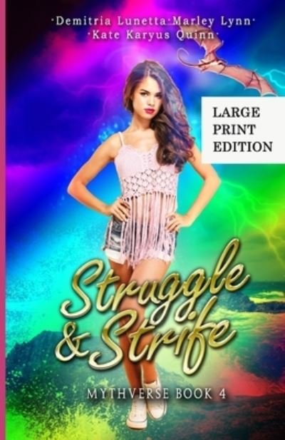 Cover for Lunetta · Struggle &amp; Strife: A Young Adult Urban Fantasy Academy Series Large Print Version (Paperback Book) [Version edition] (2021)