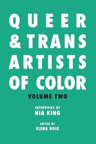 Cover for Nia King · Queer and trans artists of color (Bok) (2016)