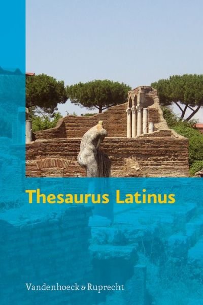 Cover for M. Hengelbrock · Thesaurus Latinus (Book) (2016)