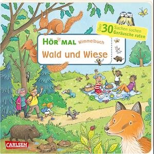 Hör mal (Soundbuch): Wimmelbuch: Wald und Wiese - Julia Hofmann - Livros - Carlsen - 9783551252005 - 24 de fevereiro de 2023