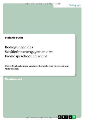 Cover for Fuchs · Bedingungen des SchülerInnenengag (Bog) [German edition] (2013)