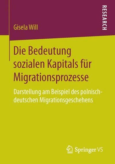 Cover for Will · Die Bedeutung sozialen Kapitals fü (Bog) (2016)