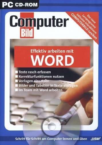 Cover for Pc Cd-rom · Computer Bild-effektiv Arbeiten Mit Word (PC) (2012)