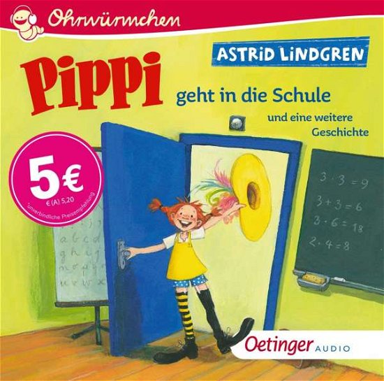 Cover for Astrid Lindgren · Pippi Geht In Die Schule (CD) (2022)