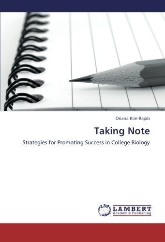Cover for Oriana Kim-rajab · Taking Note: Strategies for Promoting Success in College Biology (Paperback Bog) (2010)