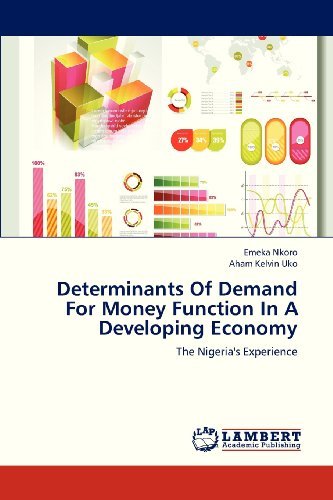 Cover for Aham Kelvin Uko · Determinants of Demand for Money Function in a Developing Economy: the Nigeria's Experience (Paperback Book) (2013)