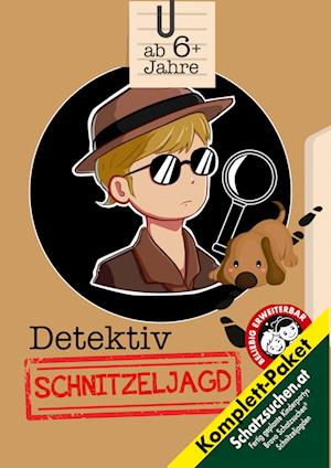 Cover for Birgit Bravo · Schnitzeljagd Detektive Kindergeburtstag ab 6 Jahre (Book) (2024)