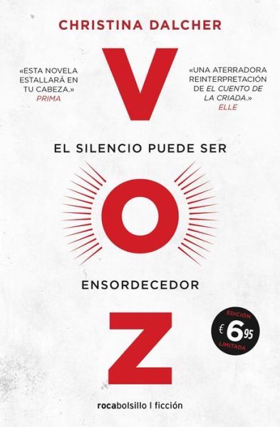 Cover for Christina Dalcher · Voz (Paperback Book) (2020)