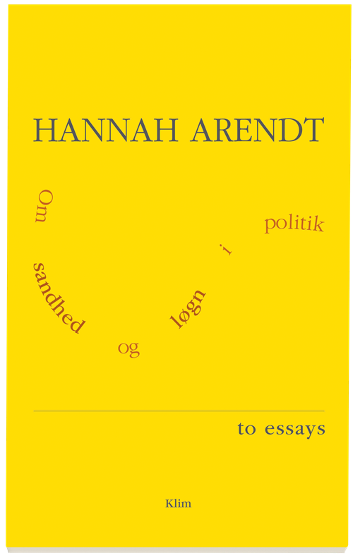 Cover for Hannah Arendt · Om sandhed og løgn i politik (Poketbok) [1:a utgåva] (2021)