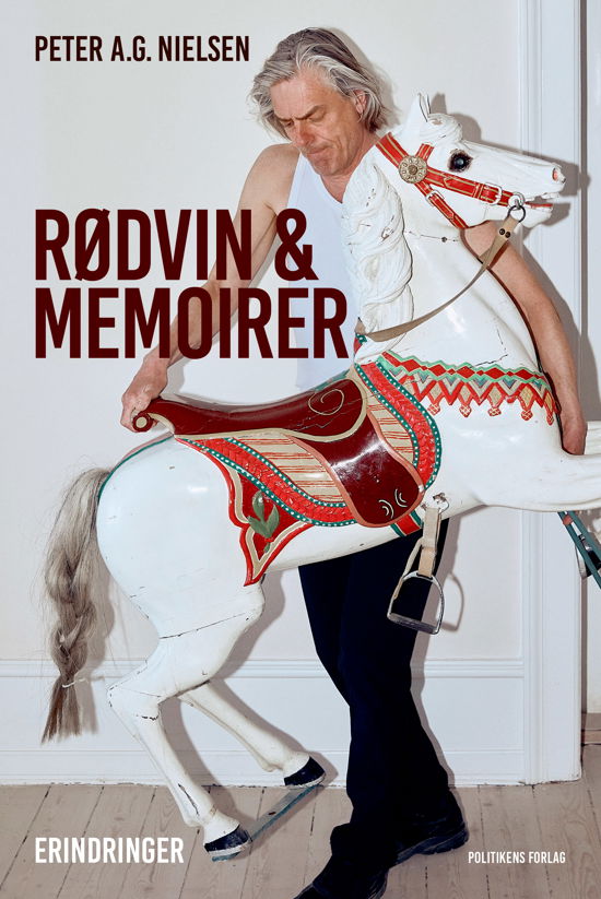 Cover for Peter A.G. Nielsen · Rødvin &amp; memoirer (Sewn Spine Book) [1st edition] (2022)