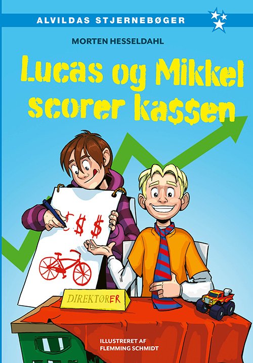 Cover for Morten Hesseldahl · Lucas og Mikkel: Lucas og Mikkel scorer kassen (Bound Book) [1st edition] (2024)