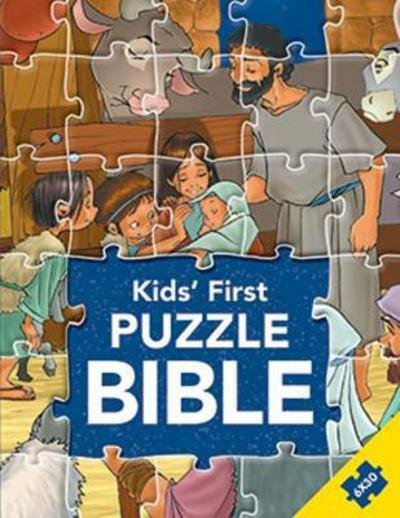 Cover for Gustavo Mazali · Kids' First Puzzle Bible - Kids Puzzle Bibles (Hardcover Book) (2017)