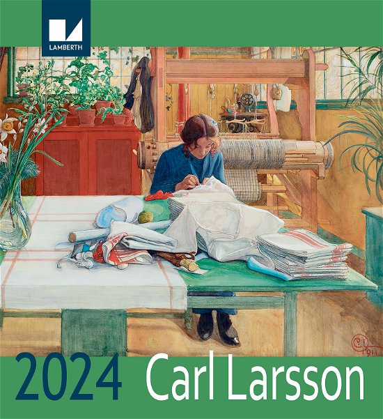 Cover for Carl Larsson · Carl Larsson kalender 2024 (Spiralbok) [1:a utgåva] (2023)