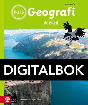 Cover for Katarina Olsson · PULS: PULS Geografi 4-6 Norden Grundbok Digital, tredje upplagan (N/A) (2014)