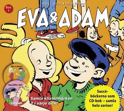 Cover for Måns Gahrton · Eva &amp; Adam: Eva &amp; Adam Box 1 (bok 1-2) (Lydbok (CD)) (2005)