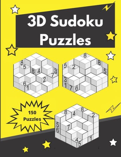 Cover for Somatomint · 3D Sudoku Puzzles (Paperback Book) (2020)