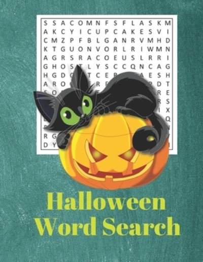 Cover for Ros Creation · Halloween word search (Pocketbok) (2020)