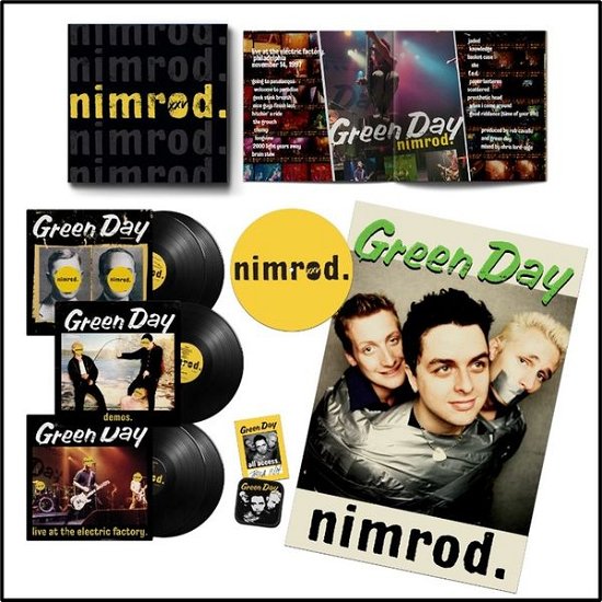 Cover for Green Day · Nimrod (25th Anniversary Edition) (LP) (2023)