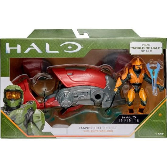 Cover for Jazwares · Jazwares Halo Infinite - Banished Ghost with Elite Warlord (Toys)