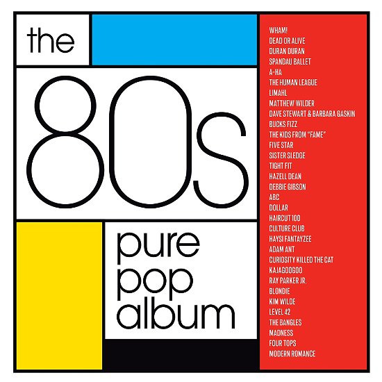 Cover for Various Artists · The 80s Pure Pop Album (LP) (2023)