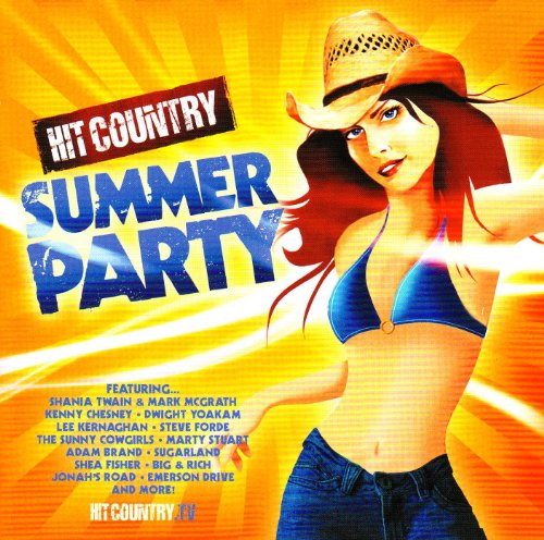 Cover for Hit Country Summer Party (CD) (2008)