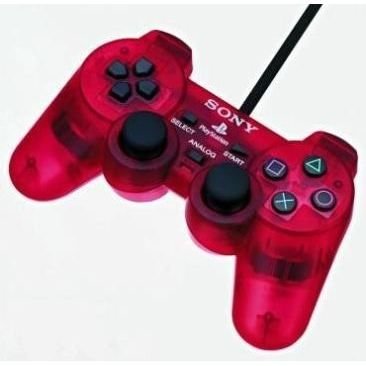 Cover for Sony · Sony Controller DualShock Crystal Red (PS2)