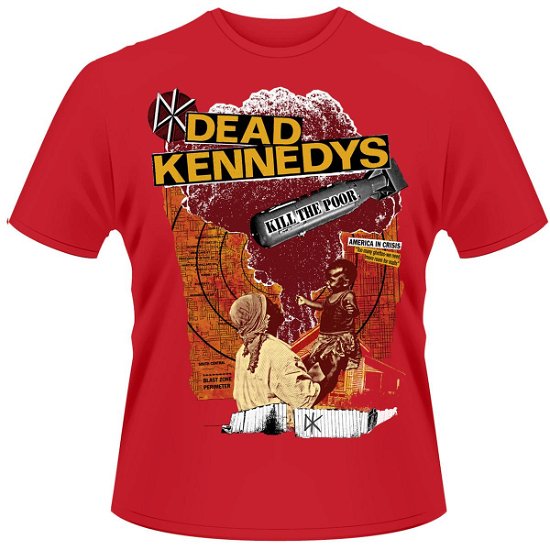 Cover for Dead Kennedys · Kill the Poor (T-shirt) [size L] [Red edition] (2011)