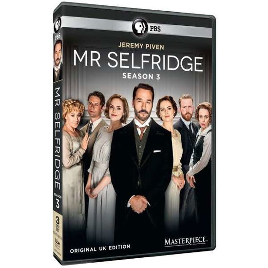 Cover for Masterpiece: Mr. Selfridge - Season 3 (DVD) (2015)