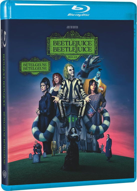 Cover for Blu-ray · Beetlejuice Beetlejuice (Blu-ray) (2024)