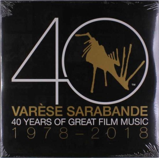 Cover for Varese Sarabande: 40 Years Of Great Film Music 1978 - 2018 (LP) (2021)
