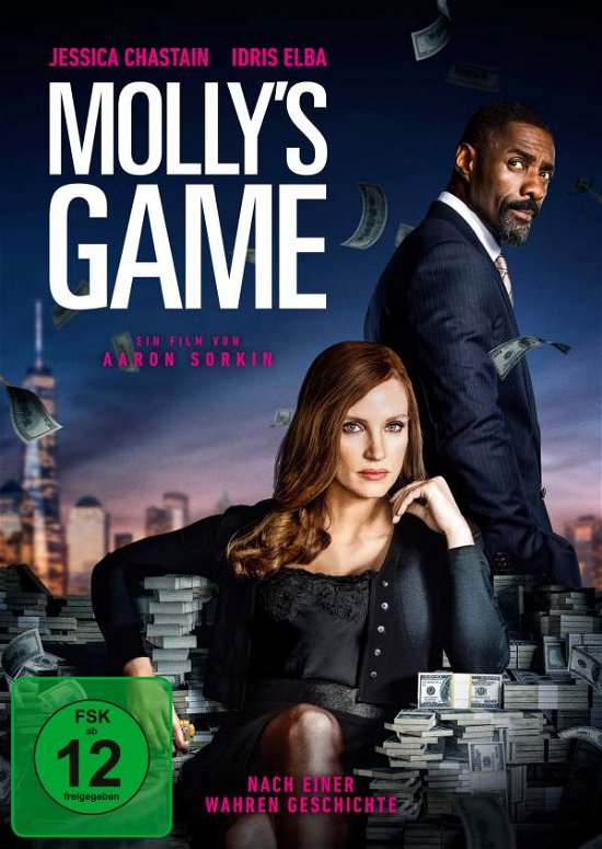 Cover for Mollys Game: Alles Auf Eine Karte (DVD) (2018)