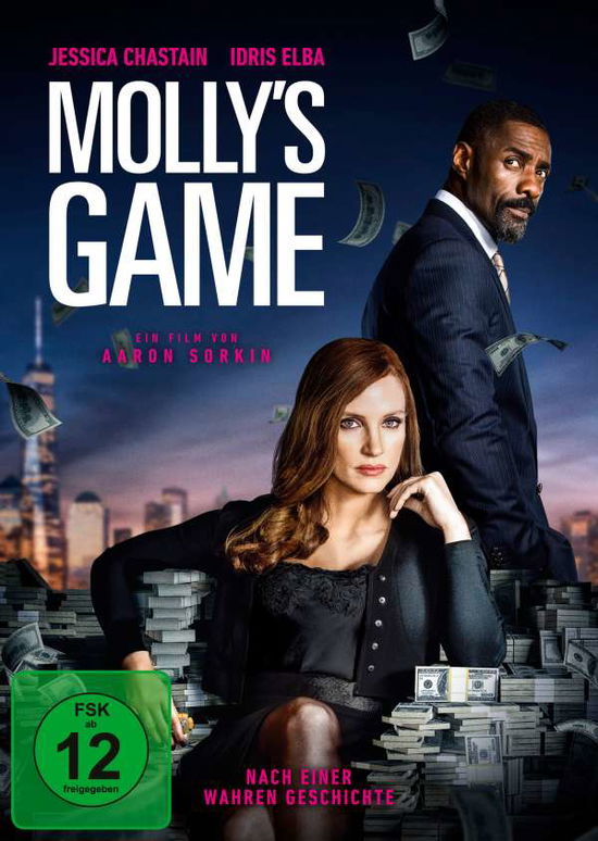 Cover for Mollys Game: Alles Auf Eine Karte (DVD) (2018)