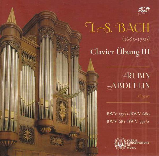 Cover for Bach · Clavier Uebung Iii-abdullin Rubin (CD)