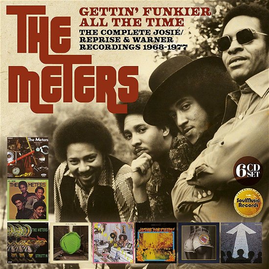 Cover for Meters · Gettin Funkier All The Time: The Complete Josie / Reprise &amp; Warner Recordings (1968-1977) (CD) (2020)