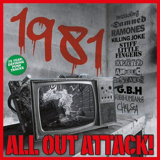 Cover for 1981 · 1981 - All Out Attack (Clamshell) (CD) (2023)