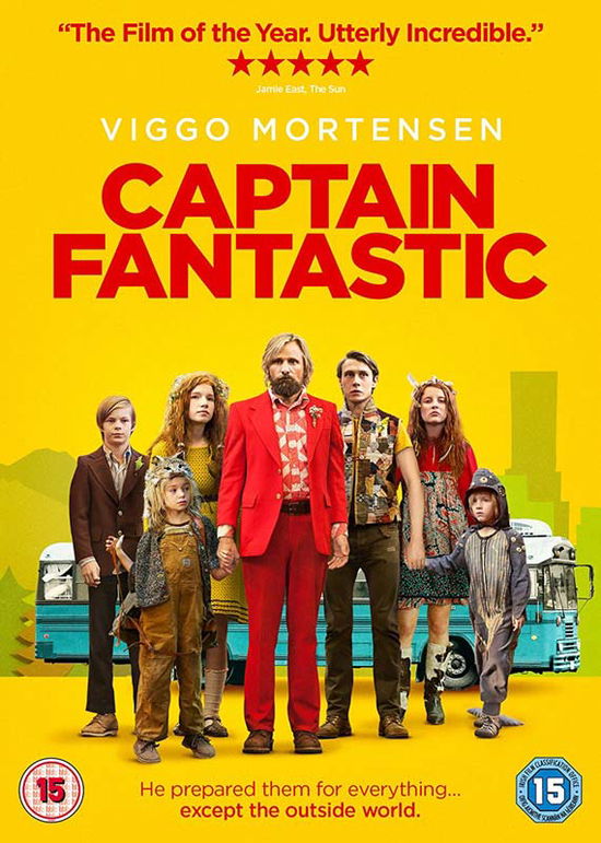 Cover for Captain Fantastic DVD · Captain Fantastic (DVD) (2017)