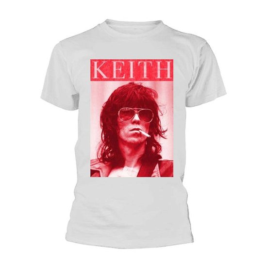 Rolling Stones Kool Keith Amplified Vintage White X Large T Shirt - The Rolling Stones - Produtos - AMPLIFIED - 5054488495006 - 