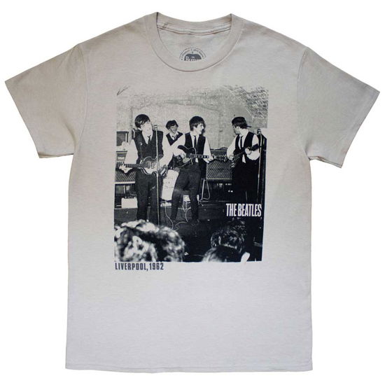The Beatles Unisex T-Shirt: The Cavern 1962 - The Beatles - Fanituote - Apple Corps - Apparel - 5055295328006 - 