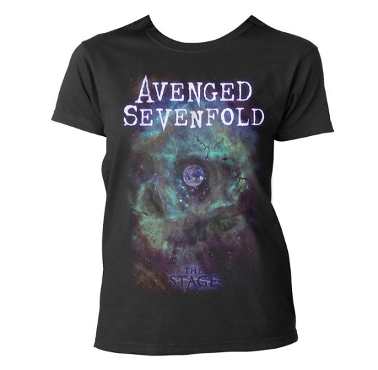 Cover for Avenged Sevenfold · Avenged Sevenfold: Plastic Head - Space Face (T-Shirt Donna Tg. XL) (N/A) [Black edition] (2016)