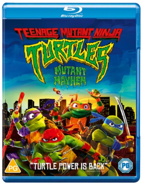 Cover for Jeff Rowe · Teenage Mutant Ninja Turtles - Mutant Mayhem (Blu-ray) (2023)
