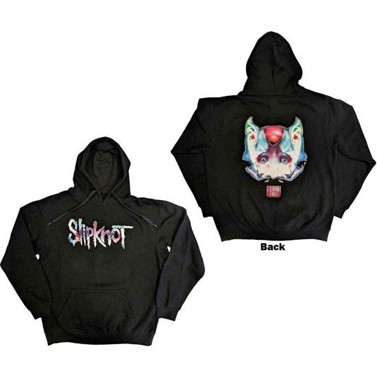 Slipknot Unisex Pullover Hoodie: Eye Logo (Back Print) - Slipknot - Produtos -  - 5056561088006 - 